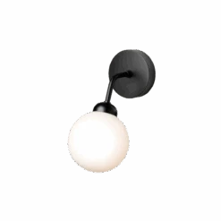 Nuura Apiales Vegglampe - Svart/Opal