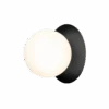 Nuura Liila 1 Vegglampe/taklampe - Large - Svart / Opal -Lightup Butikk Nuura Liila 1 vegglampetaklampe large svart opal Vegglamper Nuura Nua 2046032 1