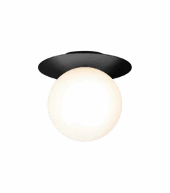 Nuura Liila 1 Vegglampe/taklampe - Large - Svart / Opal -Lightup Butikk Nuura Liila 1 vegglampetaklampe large svart opal Vegglamper Nuura Nua 2046032 4