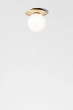 Nuura Liila 1 Vegglampe/taklampe - Medium - Nordic Gold / Opal -Lightup Butikk Nuura Liila 1 vegglampetaklampe medium nordic gold opal Vegglamper Nuura Nua 2046002 7