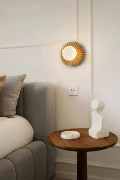 Nuura Liila Muuse Vegglampe/taklampe - Small - Nordic Gold / Opal -Lightup Butikk Nuura Liila Muuse vegglampetaklampe small nordic gold opal Vegglamper Nuura Nua 2046067 3