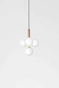 Nuura Miira 4 Messing / Opal -Lightup Butikk Nuura Miira 4 messing opal Takpendler Nuura Nua 2031008 3