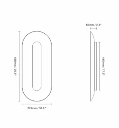 Nuura Sasi Large Vegglampe - Messing -Lightup Butikk Nuura Sasi Large vegglampe Messing Vegglamper Nuura Nua 2085002 4
