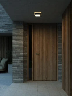 Nordlux Oliver Square Vegglampe Utendørs IP54 - Svart -Lightup Butikk Oliver square vegglampe utendors IP54 Svart Utebelysning vegg veggskjold Nordlux 2218251003 3