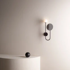 Orb Single Vegglampe M/speil IP44 G9