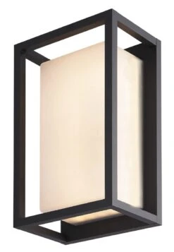 Orcus 250 Vegglampe Utendørs 3000 Kelvin 15W IP65 Dimbar - Antrasitt Grå