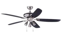 Orion Takvifte GU10 - Sølv/Hvit/Svart Vendbare Blad