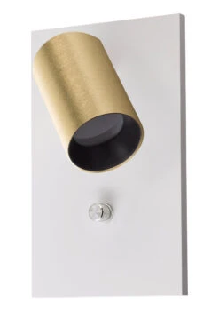 Oz K1 Vegglampe M/USB - Hvit/Svart -Lightup Butikk Oz K1 vegglampe mUSB HvitSvart Vegglamper NorDesign 64490106 3