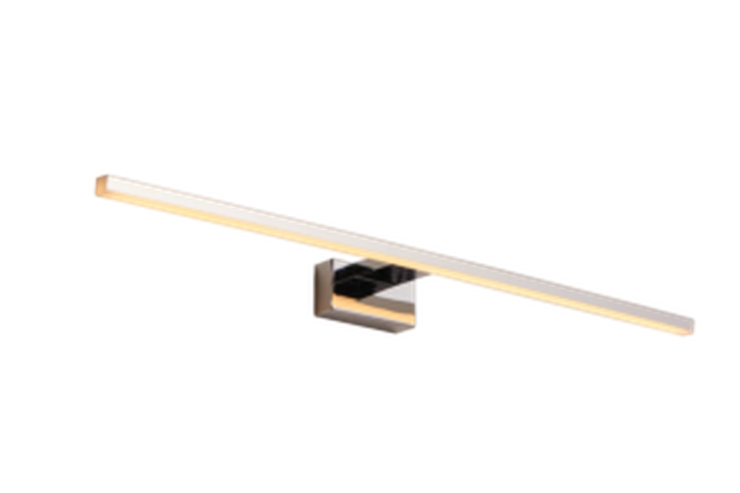 Paco Vegglampe Speilbelysning Baderom IP44 60 Cm 10W - Krom 3 Paco Vegglampe Speilbelysning Baderom IP44 60 Cm 10W - Krom