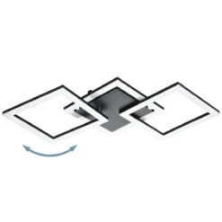 EGLO Paranday Smart Connect.z Taklampe 32,4W 3000-6500K - Svart -Lightup Butikk Paranday smart connect z taklampe 324W 3000 6500K Svart Taklamper Eglo 900317 4