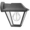 Philips Alpenglow Vegglampe Utendørs IP44 E27 - Antrasitt