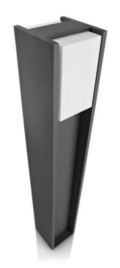 Philips Bridge Pullert 80,2 Cm Utendørs IP44 E27 - Antrasitt -Lightup Butikk Philips Bridge pullert 802 cm utendors IP44 E27 Antrasitt Utebelysning pullert Philips 915003761603 3