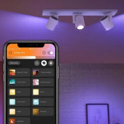 Philips Hue Argenta 3 Lys Spotlight White And Colore Ambiance -Lightup Butikk Philips Hue Argenta 3 lys spotlight white and colore ambiance Taklamper Philips Hue 915005762501 3