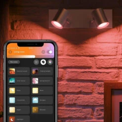 Philips Hue Argenta Dobbel Spotlight White And Colore Ambiance -Lightup Butikk Philips Hue Argenta dobbel spotlight white and colore ambiance Taklamper Philips Hue 915005762401 11