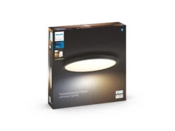 Philips Hue Aurelle Rund Taklampe 2200-6500KWhite Ambiance - Svart -Lightup Butikk Philips Hue Aurelle rund taklampe 2200 6500K White Ambiance Svart Taklamper Philips Hue 929003597901 5