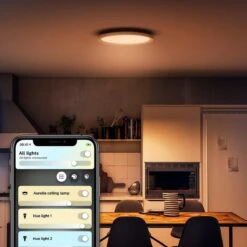 Philips Hue Aurelle Rund Taklampe - White Ambiance -Lightup Butikk Philips Hue Aurelle rund taklampe White Ambiance Taklamper Philips Hue 929003099301 5