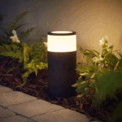 Philips Hue Calla Pullert White Ambiance & Color Luminairs 25 Cm - Forlenger -Lightup Butikk Philips Hue Calla pullert white ambiance color luminairs 25 cm Forlenger Utebelysning pullert Philips Hue 915005630301 3