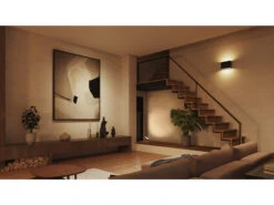 Philips Hue Dymera Vegglampe Utendørs IP44 - Hvitt Og Farget Lys -Lightup Butikk Philips Hue Dymera vegglampe utendors IP44 Hvitt og farget lys Utebelysning vegg opp og ned Philips Hue 929003665001 10