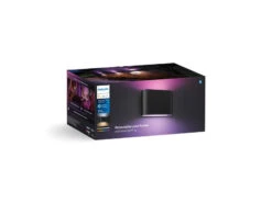 Philips Hue Dymera Vegglampe Utendørs IP44 - Hvitt Og Farget Lys -Lightup Butikk Philips Hue Dymera vegglampe utendors IP44 Hvitt og farget lys Utebelysning vegg opp og ned Philips Hue 929003665001 7
