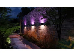 Philips Hue Dymera Vegglampe Utendørs IP44 - Hvitt Og Farget Lys -Lightup Butikk Philips Hue Dymera vegglampe utendors IP44 Hvitt og farget lys Utebelysning vegg opp og ned Philips Hue 929003665001 9