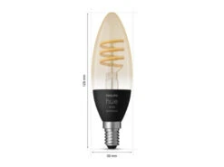 Philips Hue E14 Lyspære 4,6W 2200-4500K -Lightup Butikk Philips Hue E14 lyspaere 46W 2200 4500K LED paere E14 sokkel Philips Hue 929003145201 3