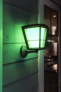 Philips Hue Econic Utendørs Vegg 2 White Ambiance & Color Luminairs -Lightup Butikk Philips Hue Econic utendors vegg 2 white ambiance color luminairs Utebelysning vegg veggskjold Philips Hue 915005732101 4