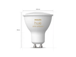 Philips Hue GU10 2200-6500K 5W - White Ambiance V1 -Lightup Butikk Philips Hue GU10 2200 6500K 5W White ambiance v1 LED paere GU10 Philips Hue 929001953309 6