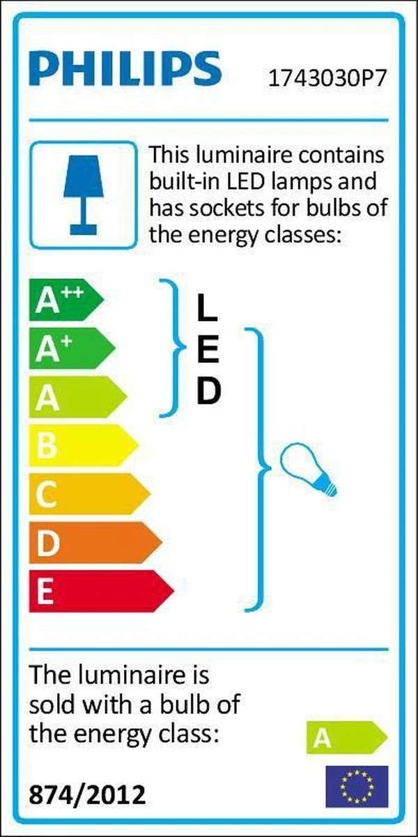 Philips Hue Impress Large Vegglampe White Ambiance & Color Luminaires 11 Philips Hue Impress Large Vegglampe White Ambiance & Color Luminaires - Bilde 9