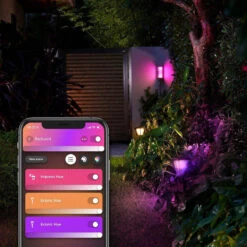 Philips Hue Imress Vegglampe Utendørs White And Color Ambiance - Svart -Lightup Butikk Philips Hue Imress vegglampe utendors white and color ambiance Svart Utebelysning vegg veggskjold Philips Hue 915005842101 4
