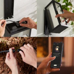 Philips Hue Imress Vegglampe Utendørs White And Color Ambiance - Svart -Lightup Butikk Philips Hue Imress vegglampe utendors white and color ambiance Svart Utebelysning vegg veggskjold Philips Hue 915005842101 5