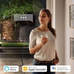 Philips Hue Nyro Vegglampe Utendørs White And Color Ambiance - Svart -Lightup Butikk Philips Hue Nyro vegglampe utendors white and color ambiance Svart Utebelysning vegg veggskjold Philips Hue 915005841701 5