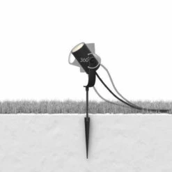 Philips Hue Outdoor Lily Spike 3x8W Uplight Basekit, Antrasitt -Lightup Butikk Philips Hue Outdoor Lily Spike 3x8W uplight basekit antrasitt Utebelysning spyd Philips Hue 915005629701 12