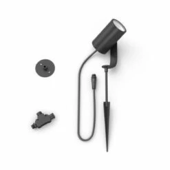 Philips Hue Outdoor Lily Spike 3x8W Uplight Basekit, Antrasitt -Lightup Butikk Philips Hue Outdoor Lily Spike 3x8W uplight basekit antrasitt Utebelysning spyd Philips Hue 915005629701 14