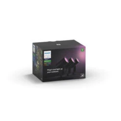 Philips Hue Outdoor Lily Spike 3x8W Uplight Basekit, Antrasitt -Lightup Butikk Philips Hue Outdoor Lily Spike 3x8W uplight basekit antrasitt Utebelysning spyd Philips Hue 915005629701 6
