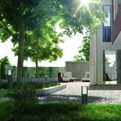 Philips Hue Outdoor Turaco Pullert Mini, Antrasitt -Lightup Butikk Philips Hue Outdoor Turaco pullert mini antrasitt Utebelysning pullert Philips Hue 915003761502 6