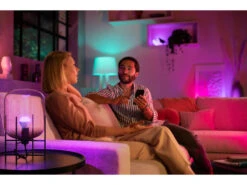 Philips Hue P45 E14 Lyspære 5,1W 2200-6500K Hue White Color Ambiance -Lightup Butikk Philips Hue P45 E14 lyspaere 51W 2200 6500K Hue White Color Ambiance LED paere E14 sokkel Philips Hue 929003573601 7