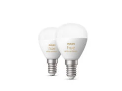 Philips Hue P45 E14 Lyspære 5,1W 2200-6500K White Ambiance - 2 Pakning 12 Philips Hue P45 E14 Lyspære 5,1W 2200-6500K White Ambiance - 2 Pakning -Lightup Butikk Philips Hue P45 E14 lyspaere 51W 2200 6500K White Ambiance 2 pakning LED paere E14 sokkel Philips Hue 929003573702 3