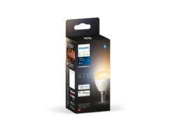Philips Hue P45 E14 Lyspære 5,1W 2200-6500K White Ambiance -Lightup Butikk Philips Hue P45 E14 lyspaere 51W 2200 6500K White Ambiance LED paere E14 sokkel Philips Hue 929003573701 5