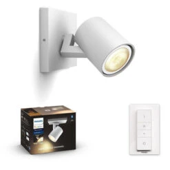 Philips Hue Runnner 1 Spot M/fjernkontroll White Ambiance -Lightup Butikk Philips Hue Runnner 1 spot mfjernkontroll White Ambiance Taklamper Philips Hue 929003045901 6