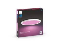 Philips Hue Surimu Rund Taklampe 40W 2200-6500K Hue White Color Ambiance - Hvit 11 Philips Hue Surimu Rund Taklampe 40W 2200-6500K Hue White Color Ambiance - Hvit -Lightup Butikk Philips Hue Surimu rund taklampe 40W 2200 6500K Hue White Color Ambiance Hvit Taklamper Philips Hue 929003598101 4