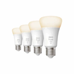 Philips Hue White Ambiance E27 Lyspærer 4 Pk