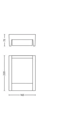 Philips MyGarden Arbour Vegglampe Utendørs 6W IP44 - Antrasitt -Lightup Butikk Philips myGarden Arbour vegglampe utendors 6W IP44 Antrasitt Utebelysning vegg veggskjold Philips 915005193801 5