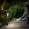 Philips MyGarden Bustan Pullert 40 Cm Utendørs IP44 2x4,5W LED- Antrasitt -Lightup Butikk Philips myGarden Bustan pullert 40 cm utendors IP44 2x45W LED Antrasitt Utebelysning pullert Philips 915005378501 1