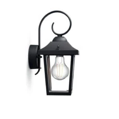 Philips MyGarden Buzzard Vegglampe, Svart