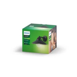 Philips MyGarden Cormorant Vegglampe Utendørs IP44 - Svart -Lightup Butikk Philips myGarden Cormorant vegglampe utendors IP44 Svart Utebelysning vegg klassisk Philips 915005553301 6