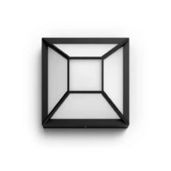 Philips MyGarden Drosera Vegglampe Utendørs IP44 12W LED - Svart -Lightup Butikk Philips myGarden Drosera vegglampe utendors IP44 12W LED Svart Utebelysning vegg veggskjold Philips 915005554701 3