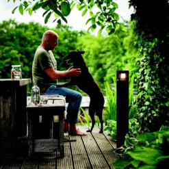 Philips MyGarden Parterre LED Pullert, Svart -Lightup Butikk Philips myGarden Parterre LED pullert Svart Utebelysning pullert Philips 915005378201 3