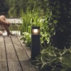Philips MyGarden Parterre LED Pullert Mini, Svart -Lightup Butikk Philips myGarden Parterre LED pullert mini Svart Utebelysning pullert Philips 915005378101 1