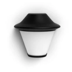 Philips MyGarden Serres Vegglampe Utendørs IP44 - Svart -Lightup Butikk Philips myGarden Serres vegglampe utendors IP44 Svart Utebelysning vegg klassisk Philips 915005554201 3