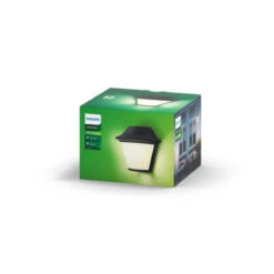 Philips MyGarden Serres Vegglampe Utendørs IP44 - Svart -Lightup Butikk Philips myGarden Serres vegglampe utendors IP44 Svart Utebelysning vegg klassisk Philips 915005554201 5